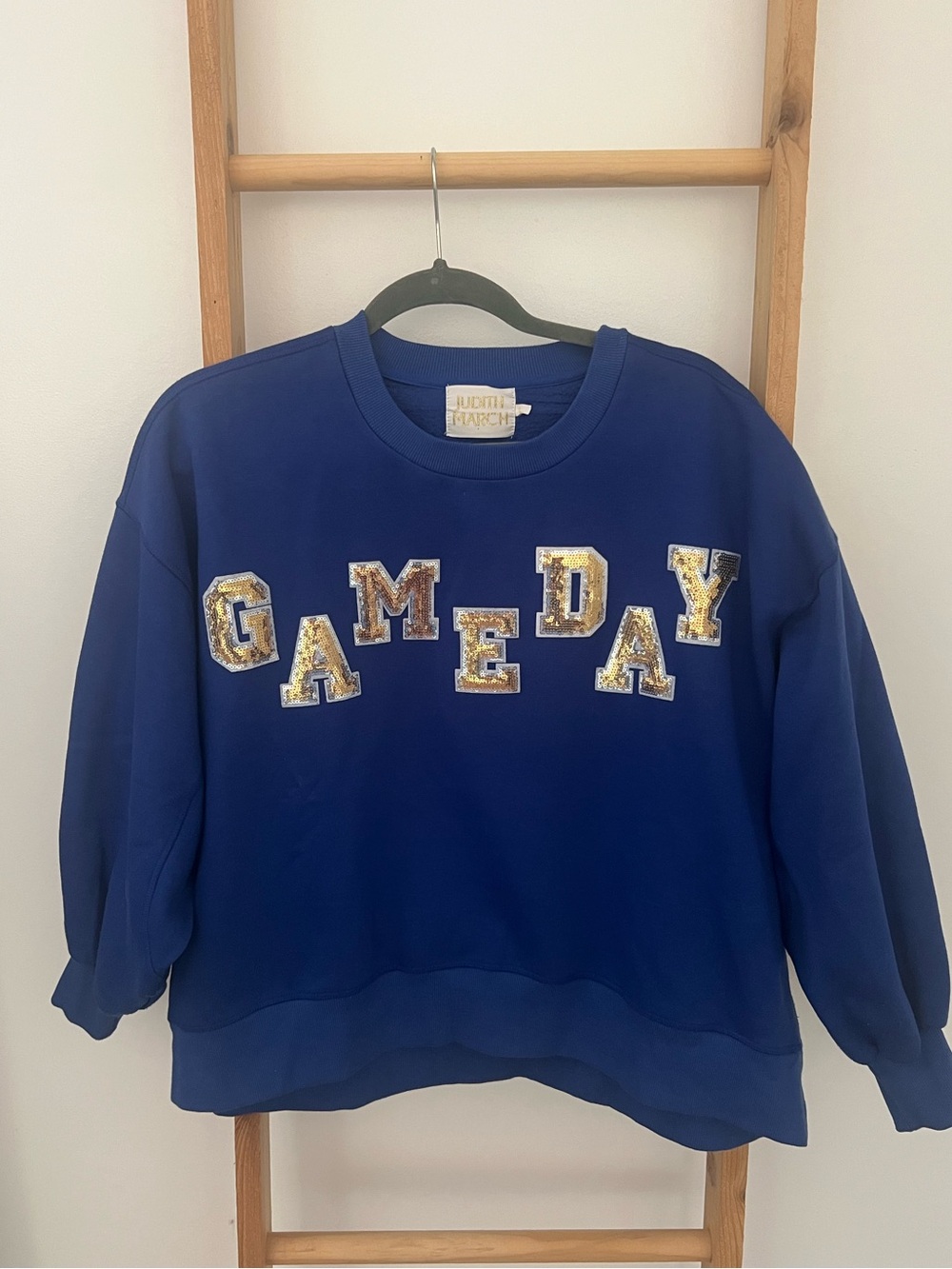 JUDITH MARCH Game day crewneck✨